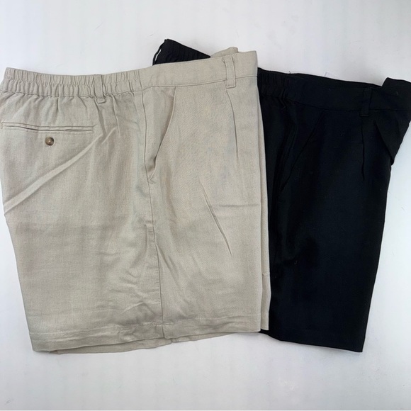 Time and Tru woman’s linen blend trouser short bundle size XL - Picture 5 of 15